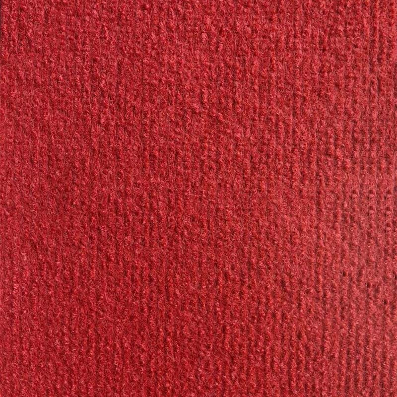 条纹无纺地毯红色