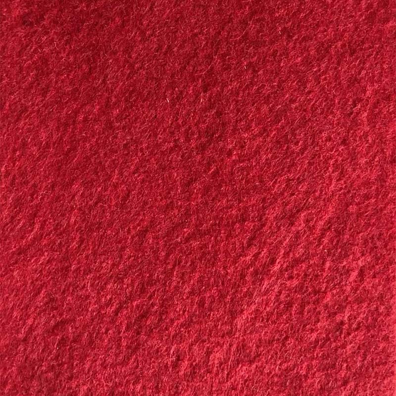 平面无纺地毯红色