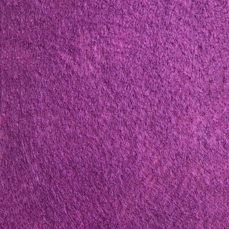 平面无纺地毯浅紫红色