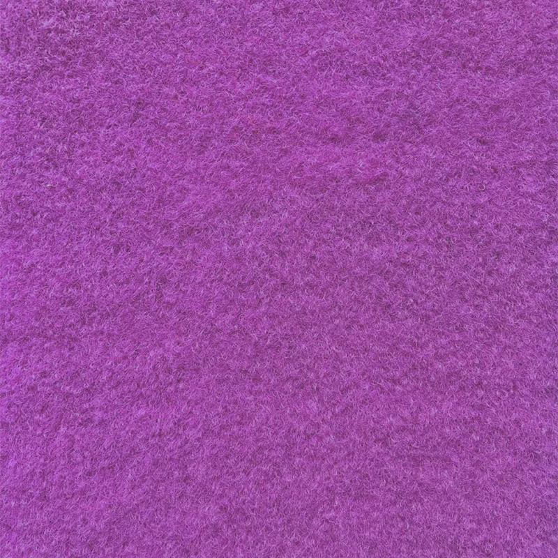 拉绒无纺地毯浅紫红色